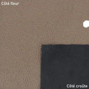 Cuir de cerf gris bronze, classé 2ème choix et proposé à prix réduit.