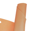 Peau de cuir de cerf cuivré aux reflets métallisés. Cuir souple classé 2ème choix idéal pour les tests, prototypes...