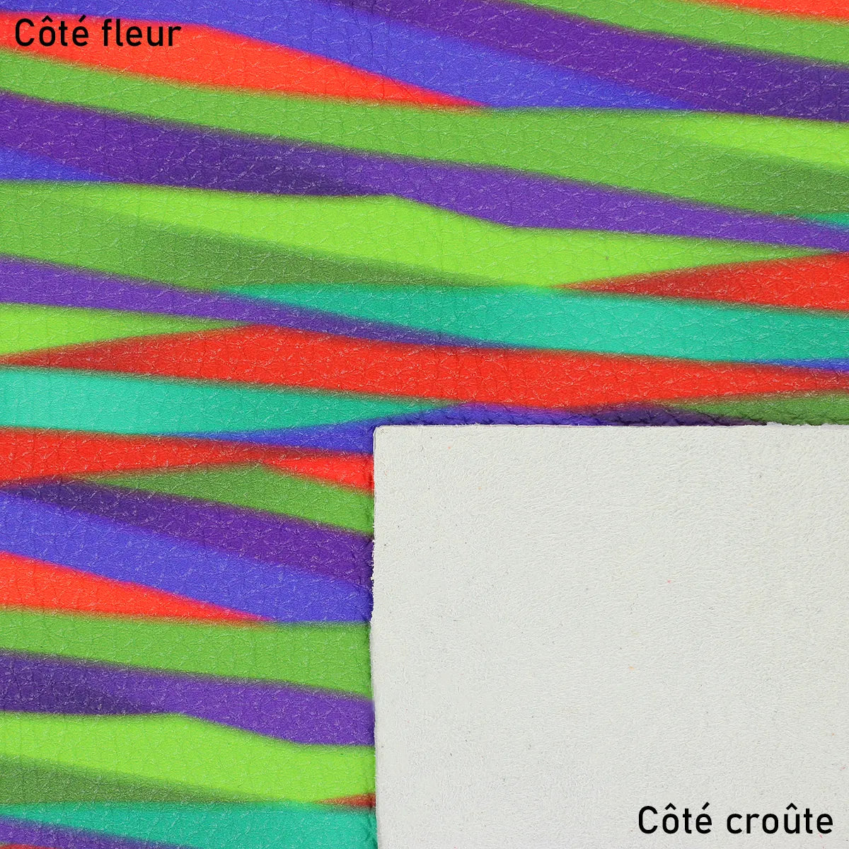 Cuir multicolore idéal pour donner vie à des créations uniques et originales.