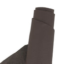 Peau de cuir grainée marron chocolat