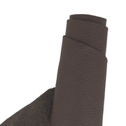 Peau de cuir grainée marron chocolat