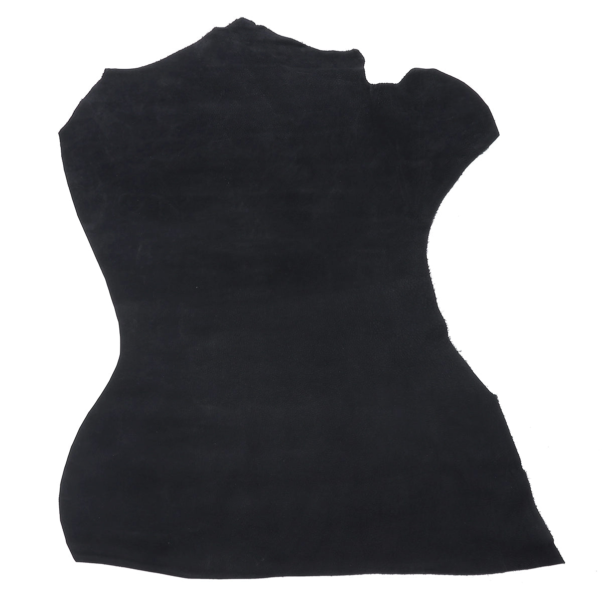 Peau entière en cuir nubuck noir