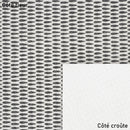 Cuir de chèvre fantaisie avec motif écaille noir et blanc et côté blanc gaufré idéal pour la réalisation d'articles nécessitant de la fermeté
