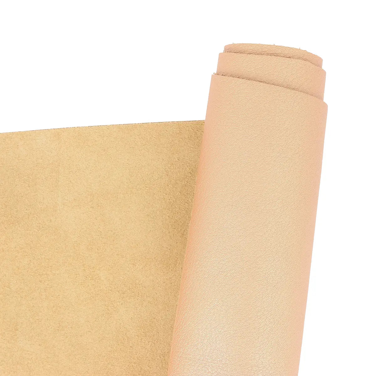 Peau de cuir métallisée couleur or rose idéal pour apporter de l'éclat à vos créations de maroquinerie, accessoire, décoration...