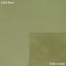 Cuir de vachette métallisé couleur vert citron avec des reflets dorés. Idéal pour donner de l'originalité et de la brillance à vos créations
