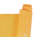 Cuir jaune effet craquelé verni. Cuir issu d'une tannerie Française idéal pour apporter du peps à vos créations.