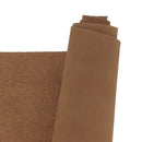 Peau de cuir de nubuck ciré couleur marron café au lait. Cuir de vachette doux et souple idéal pour la fabrication de sac porté épaule, sac cabas, pochette, accessoire, décoration...