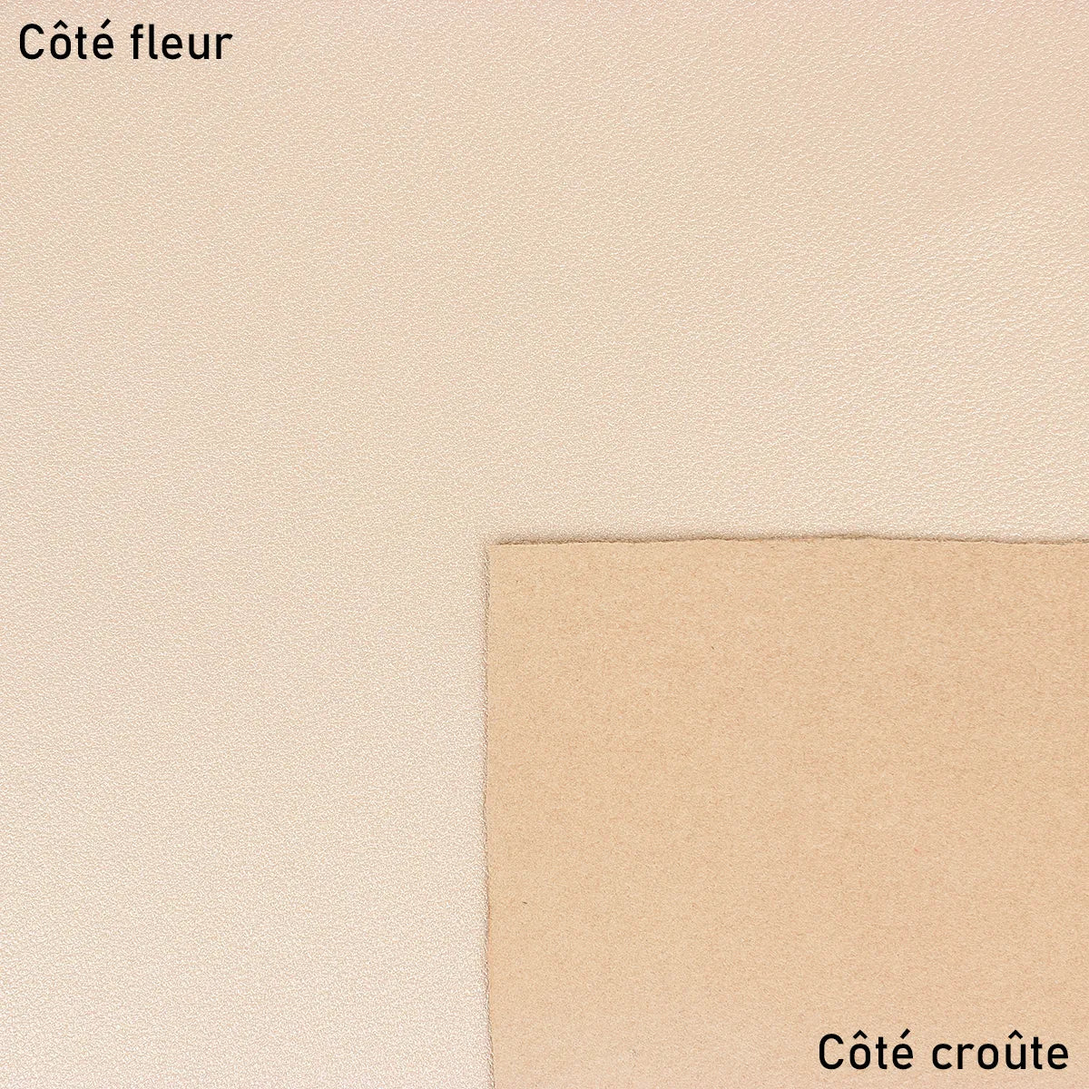 Cuir d'agneau métallisé or. Cuir idéal pour la création de sac, pochette, accessoire de mode...