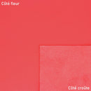 Cuir de vachette lisse légèrement grainé rose rouge