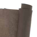 Cuir de mouton crispé marron. Cuir grainé idéal pour la fabrication de maroquinerie, bijoux, décoration...