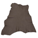 Peau entière en cuir de mouton grainée effet crispé