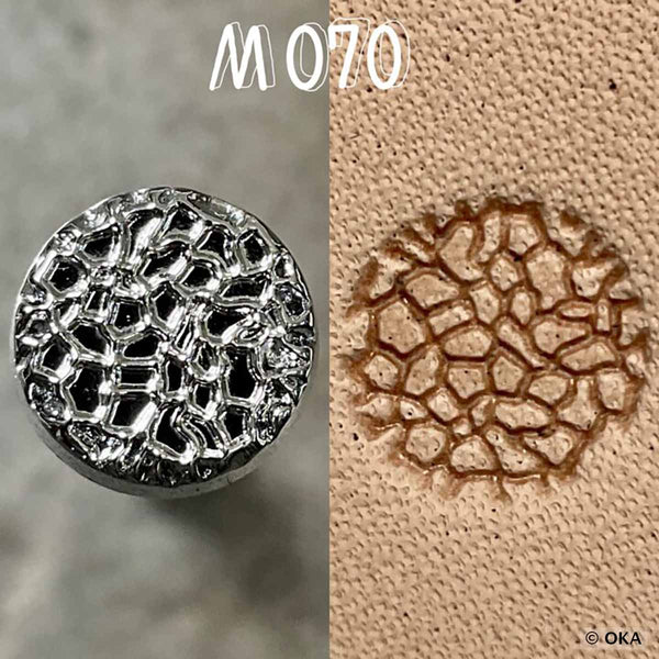 Matoir Matting M070 - Oka - Pour réaliser des textures sur cuir tannage végétal