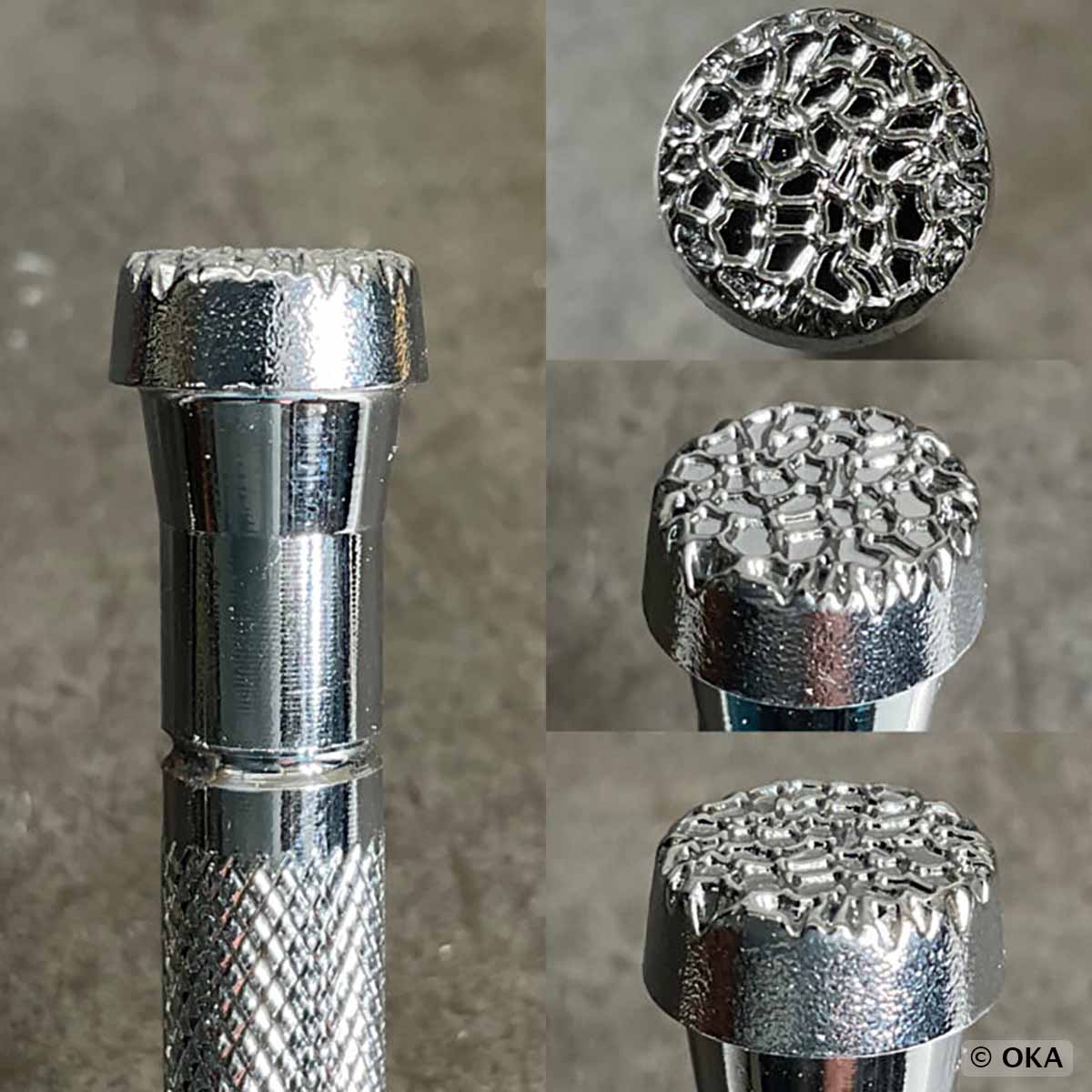 Matoir à frapper pour repoussage du cuir - Oka - Matting M070