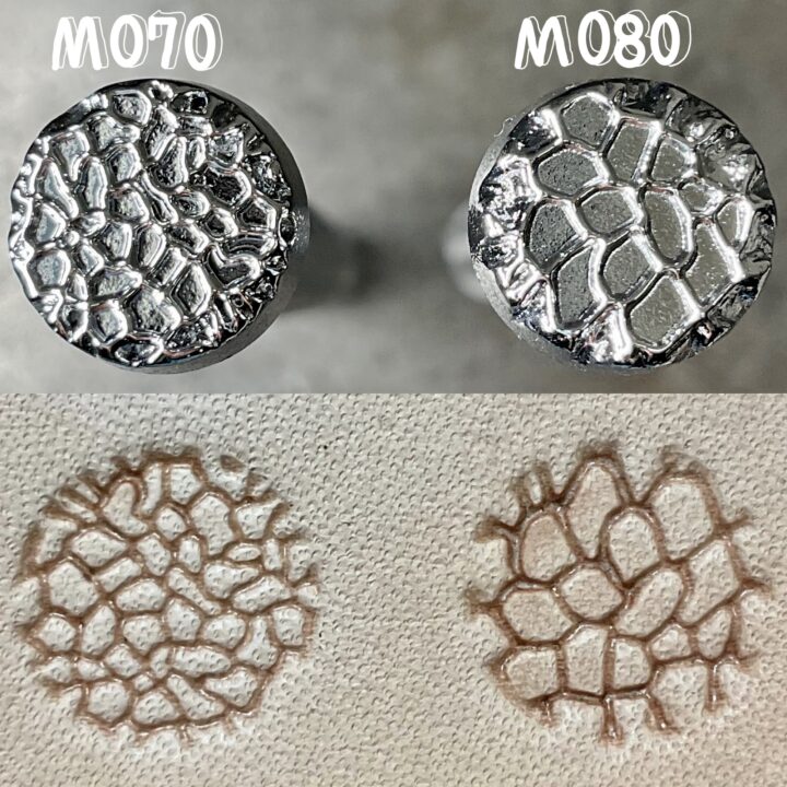 Matoir pour repoussage du cuir - Oka - Matting - Texture rocher