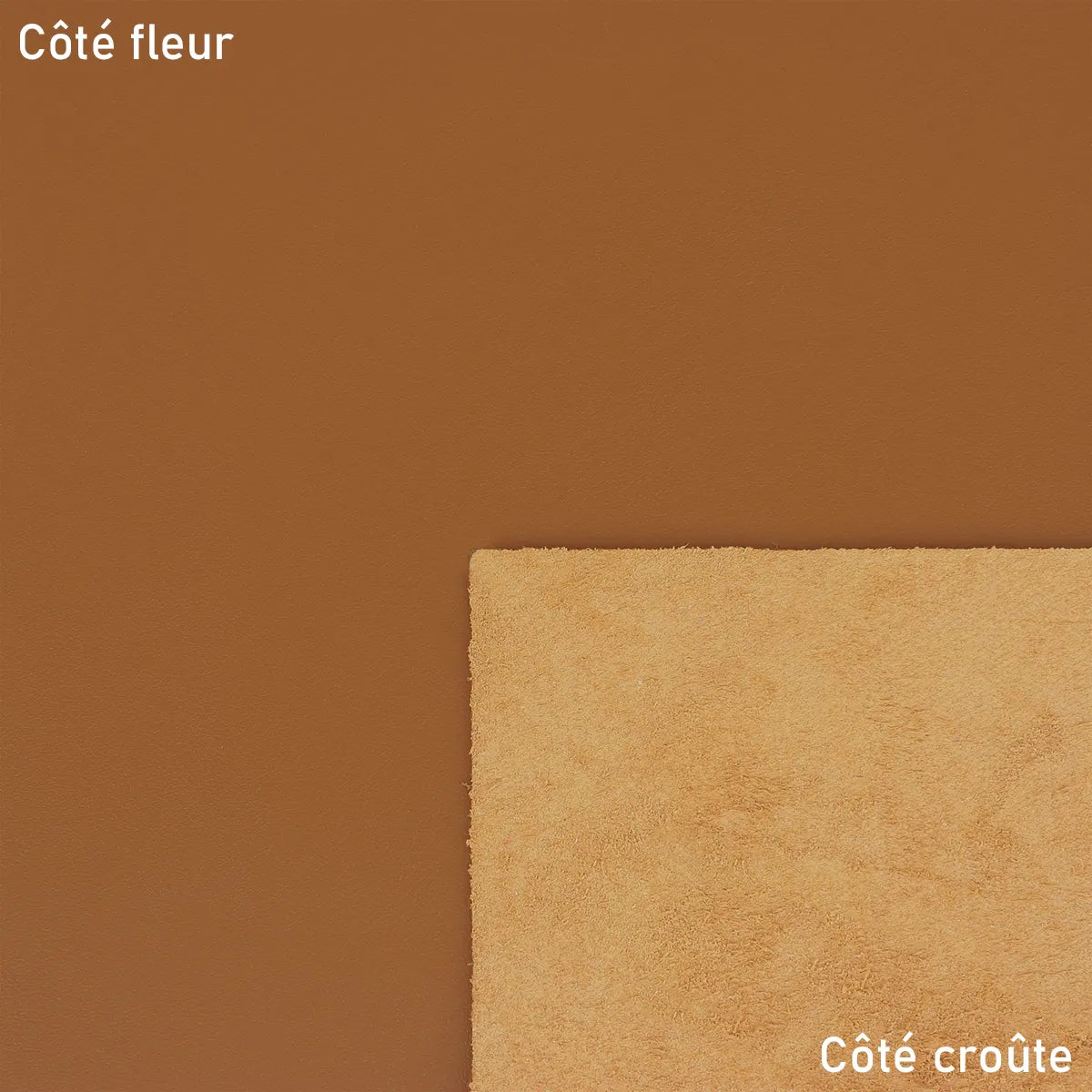 Cuir de nappa fauve, cuir lisse, souple et fin idéal pour la conception de maroquinerie, portefeuille, porte-monnaie, accessoire...