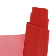 Cuir de veau nappa rouge. Cuir lisse, souple de 1 mm d'épaisseur idéal pour la création de sac à main, petite maroquinerie et accessoire