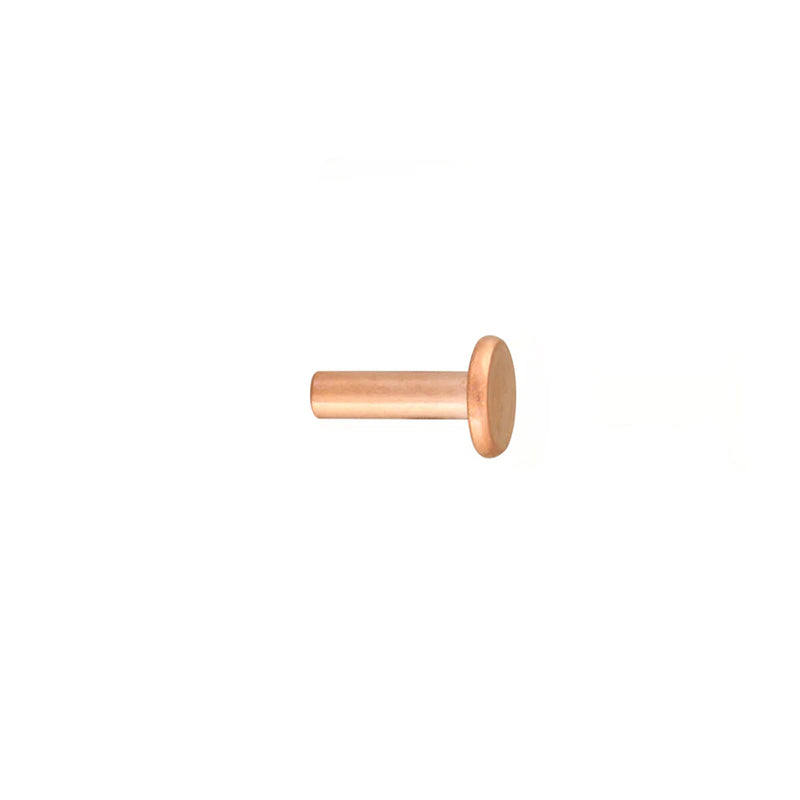 rivets tubulaires creux - Diamètre 7mm - Longueur 11mm - Cuivre - Tandy Leather 1294