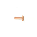 rivets tubulaires creux - Diamètre 7mm - Longueur 11mm - Cuivre - Tandy Leather 1294