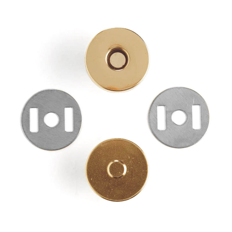 Fermeture magnétique laiton - Rond 1,9 cm - Tandy Leather