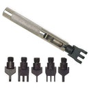 Griffe à frapper avec 6 embouts inclus pour le cuir - Tandy Leather 3008-00