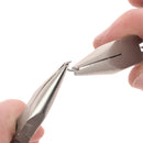 Ouvrir anneau de jonction brisé sans le déformer avec 2 pinces