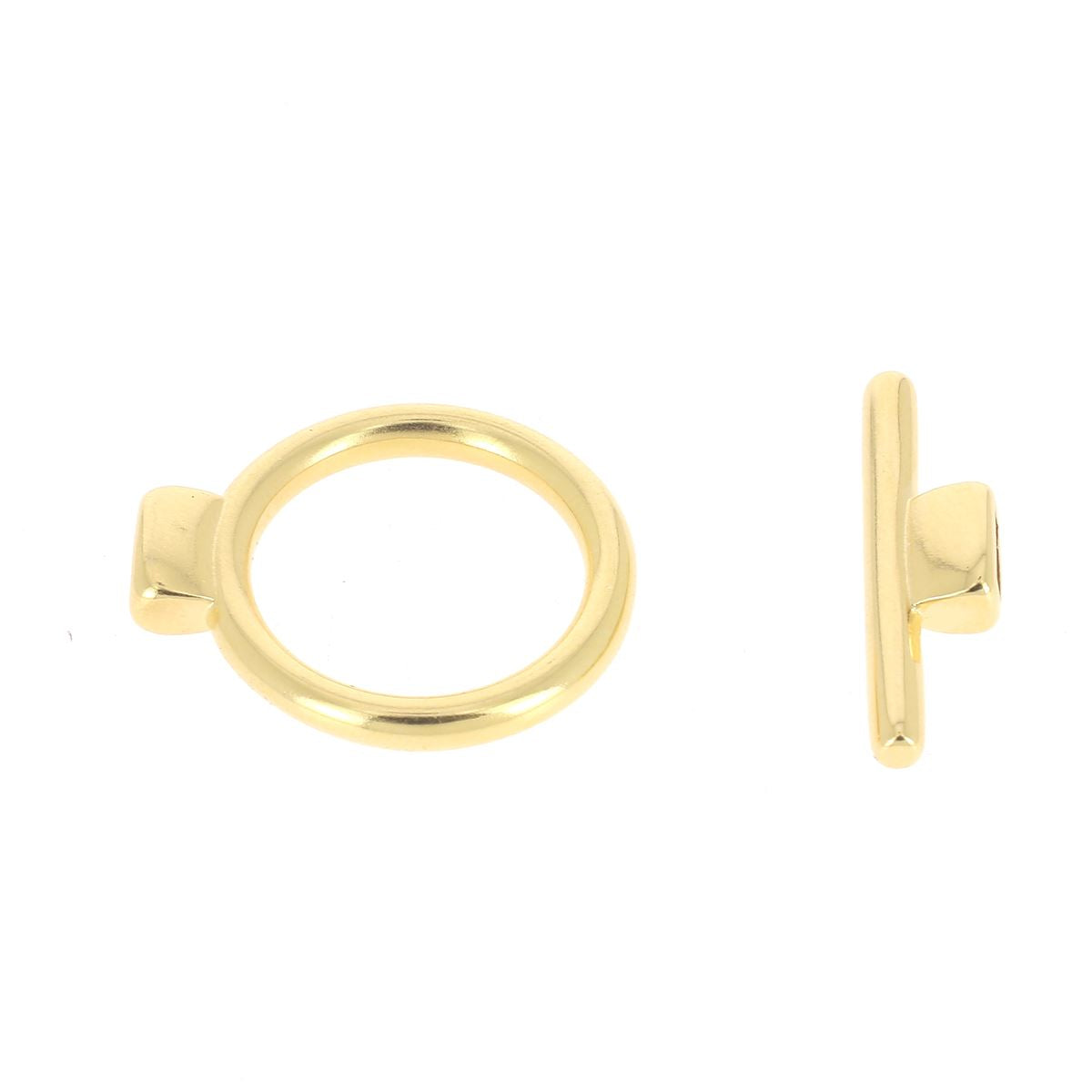 Fermoir bijou - FERMETURE T - Lacet plat 5mm