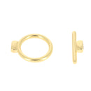 Fermoir bijou - FERMETURE T - Lacet plat 5mm