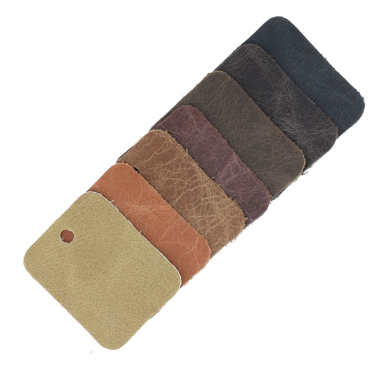 Nuancier cuir de vachette ameublement - CLUB - 7 échantillons