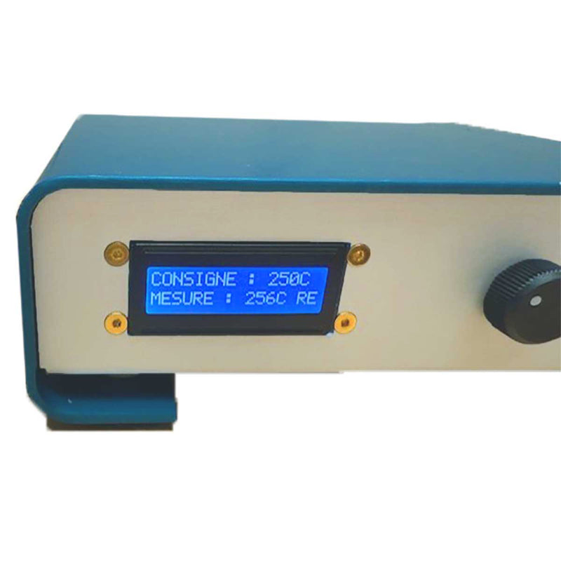 KIT Alimentation 1 voie régulée température & manche fer à fileter pour cuir - Adece