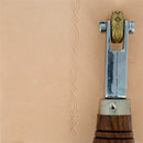 Roulette d'embossage 8091-13 montée sur manche