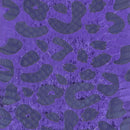 Peau de cuir de serpent Élaphe dorsale fantaisie - VIOLET MÉTALLISÉ