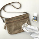 Préparateur dégraissant Setacolor  avant peinture sur cuir - Nettoyage d'un sac avant personnalisation - Pébéo