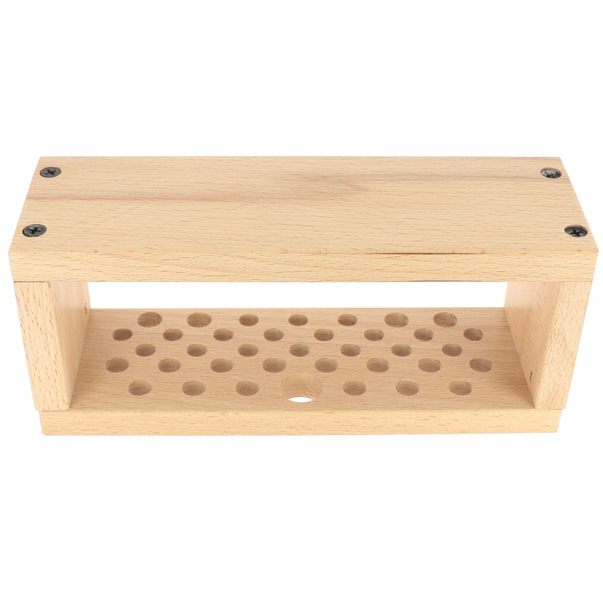 Support en bois pour ranger ses matoirs pour repoussage du cuir