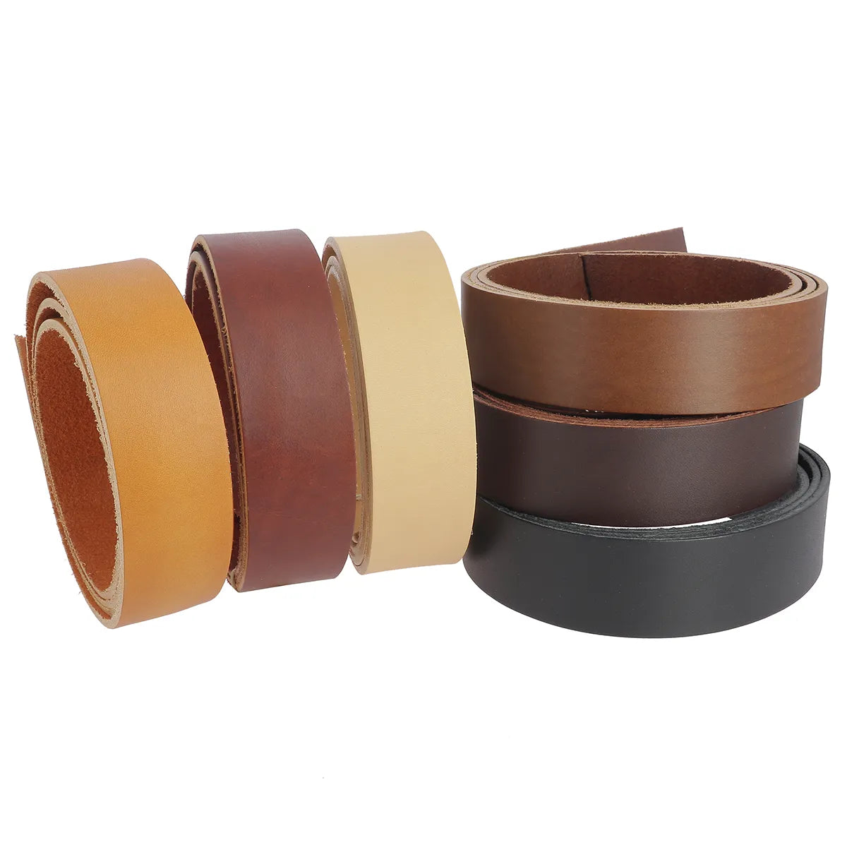 Lanières en cuir de dosset et de collet, de la gamme Niagara de la marque Radermecker. Sangles en cuir pour l'équitation, 6 coloris 