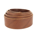 Lanière en cuir de collet NIAGARA - Radermecker - 40mm - HAVANE - Ép 3,3mm