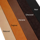 Lanière en cuir de dosset NIAGARA - Radermecker - 40mm - CHOCOLAT - Ép 3,8mm