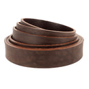 Lanière en cuir de dosset NIAGARA - Radermecker - 40mm - CHOCOLAT - Ép 3,8mm