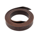 Lanière en cuir de dosset NIAGARA - Radermecker - 40mm - CHOCOLAT - Ép 3,8mm