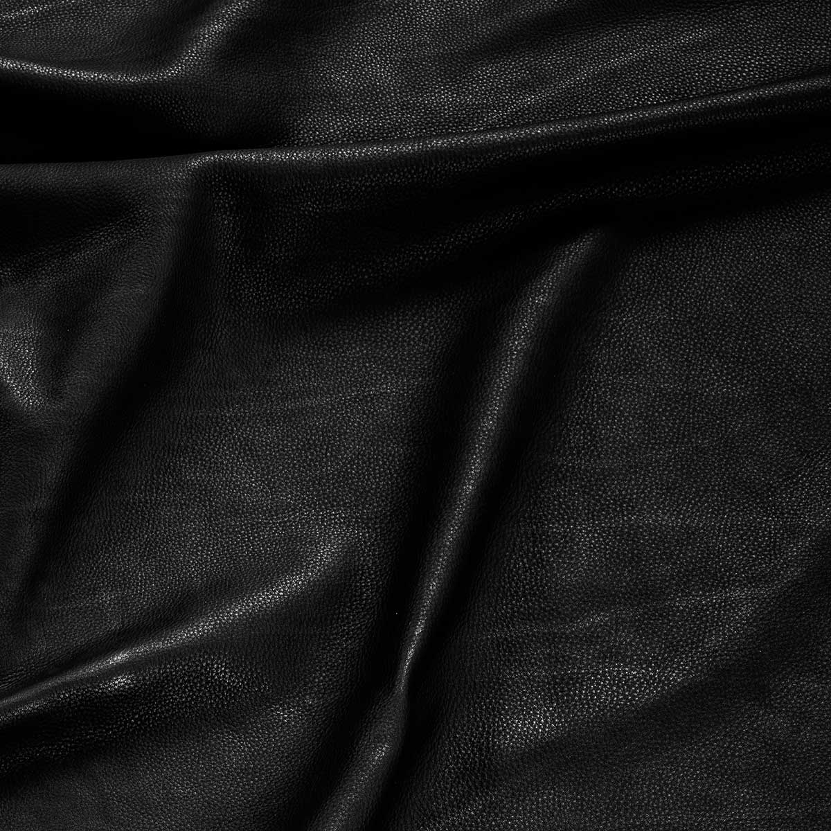 Peau de cuir grain naturel ANGEL - Radermecker - NOIR - Ép 1,9mm