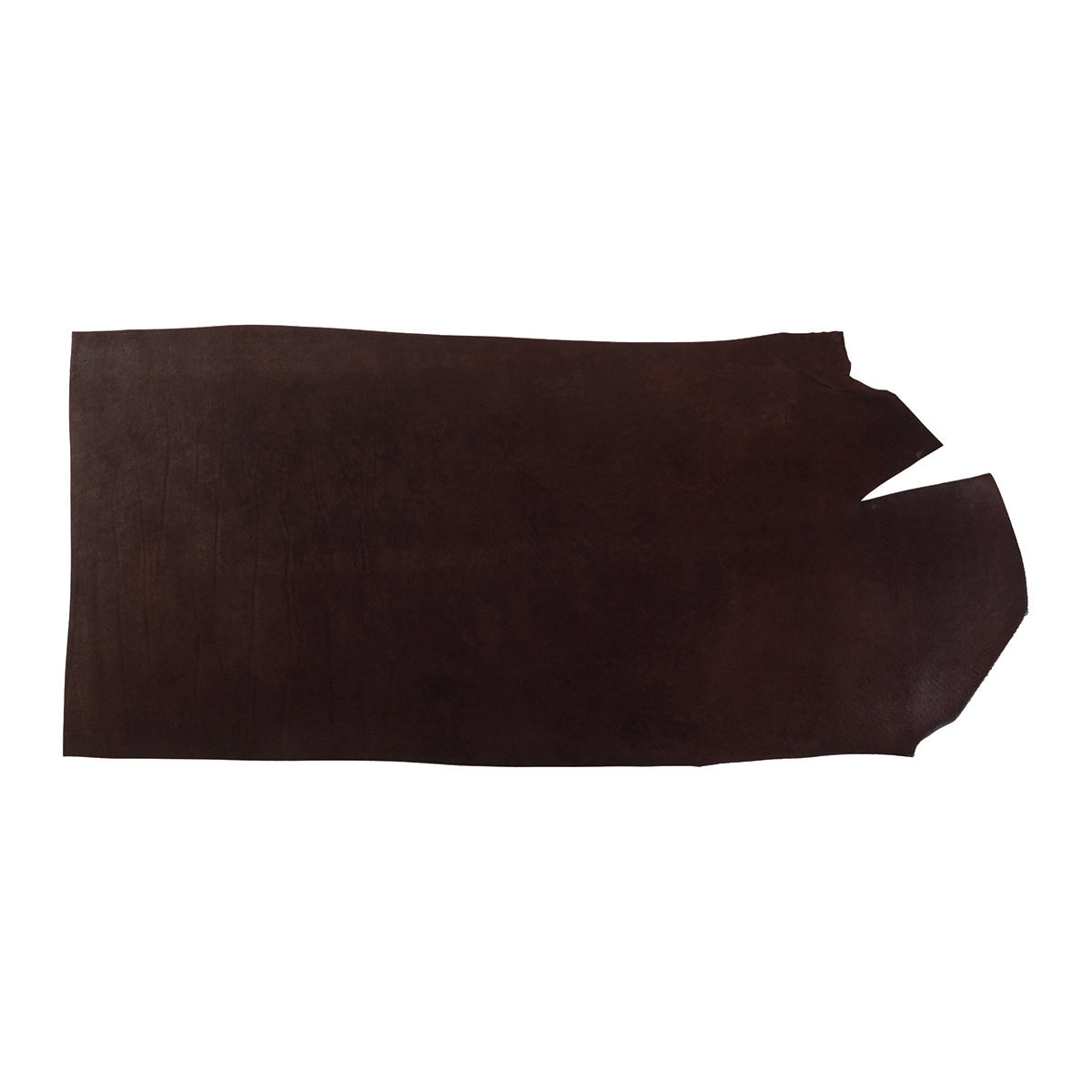 Demi croupon tannage végétal GAVARNIE - Radermecker - CHOCOLAT - Ép 4mm