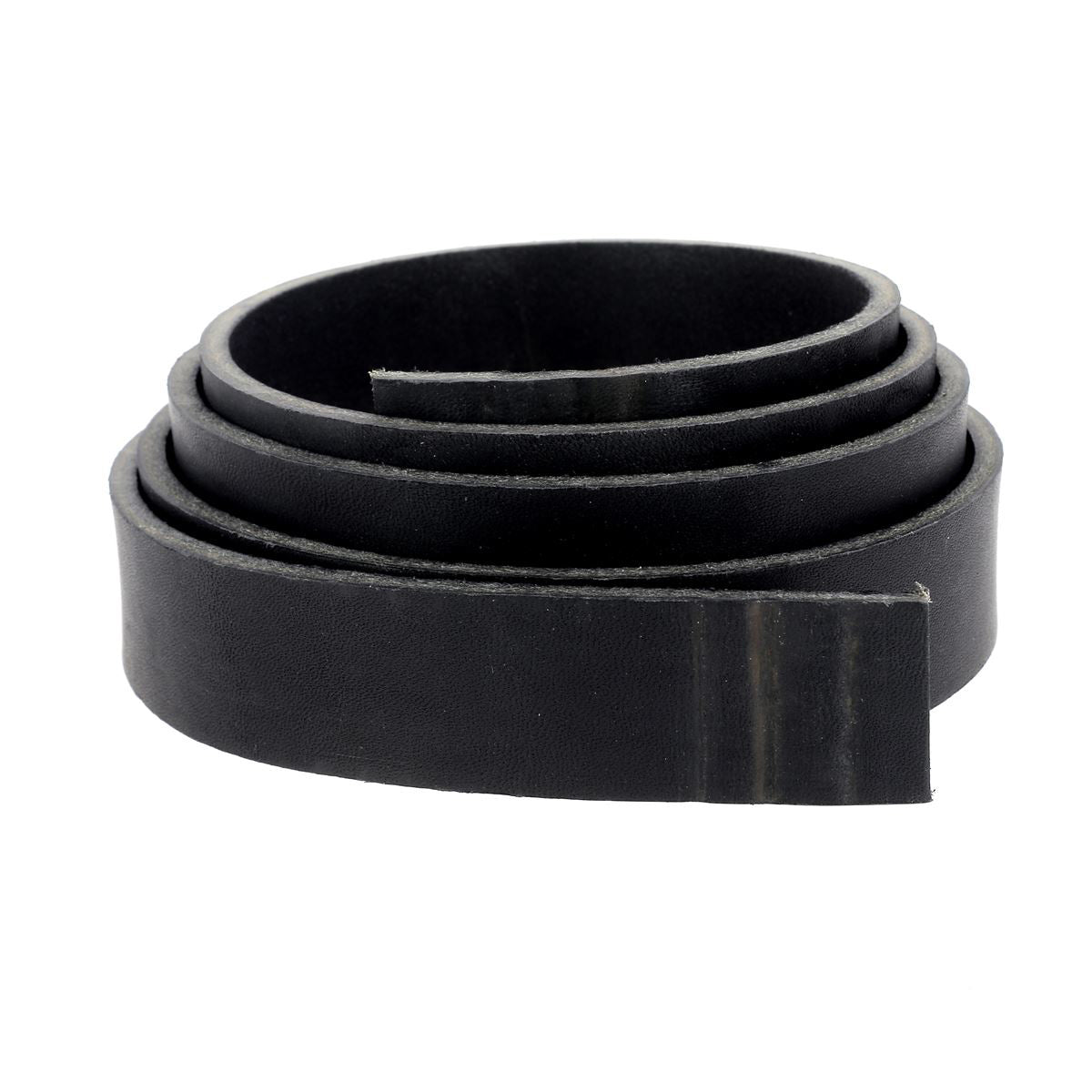 Lanière en cuir pré-étiré BOYOMA - Radermecker - 28mm - NOIR - Ép 5,3mm
