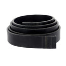 Lanière en cuir pré-étiré BOYOMA - Radermecker - 28mm - NOIR - Ép 5,3mm