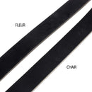 Lanière en cuir pré-étiré BOYOMA - Radermecker - 28mm - NOIR - Ép 5,3mm