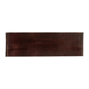 Cuir de croupon pré-étiré tannage végétal BOYOMA - Radermecker - CHOCOLAT - Ép 5,3mm