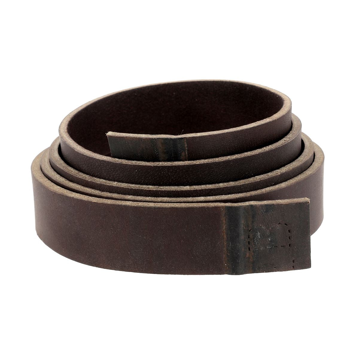 Lanière en cuir pré-étiré BOYOMA - Radermecker - 28mm - CHOCOLAT - Ép 5,3mm