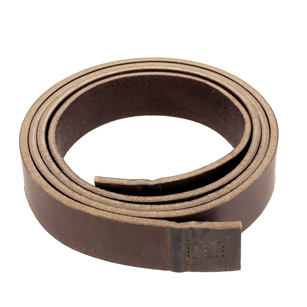 Lanière en cuir pré-étiré BOYOMA - Radermecker - 28mm - CHOCOLAT - Ép 5,3mm