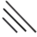 Contre sanglon en cuir de croupon étiré DELLA - Radermecker - NOIR