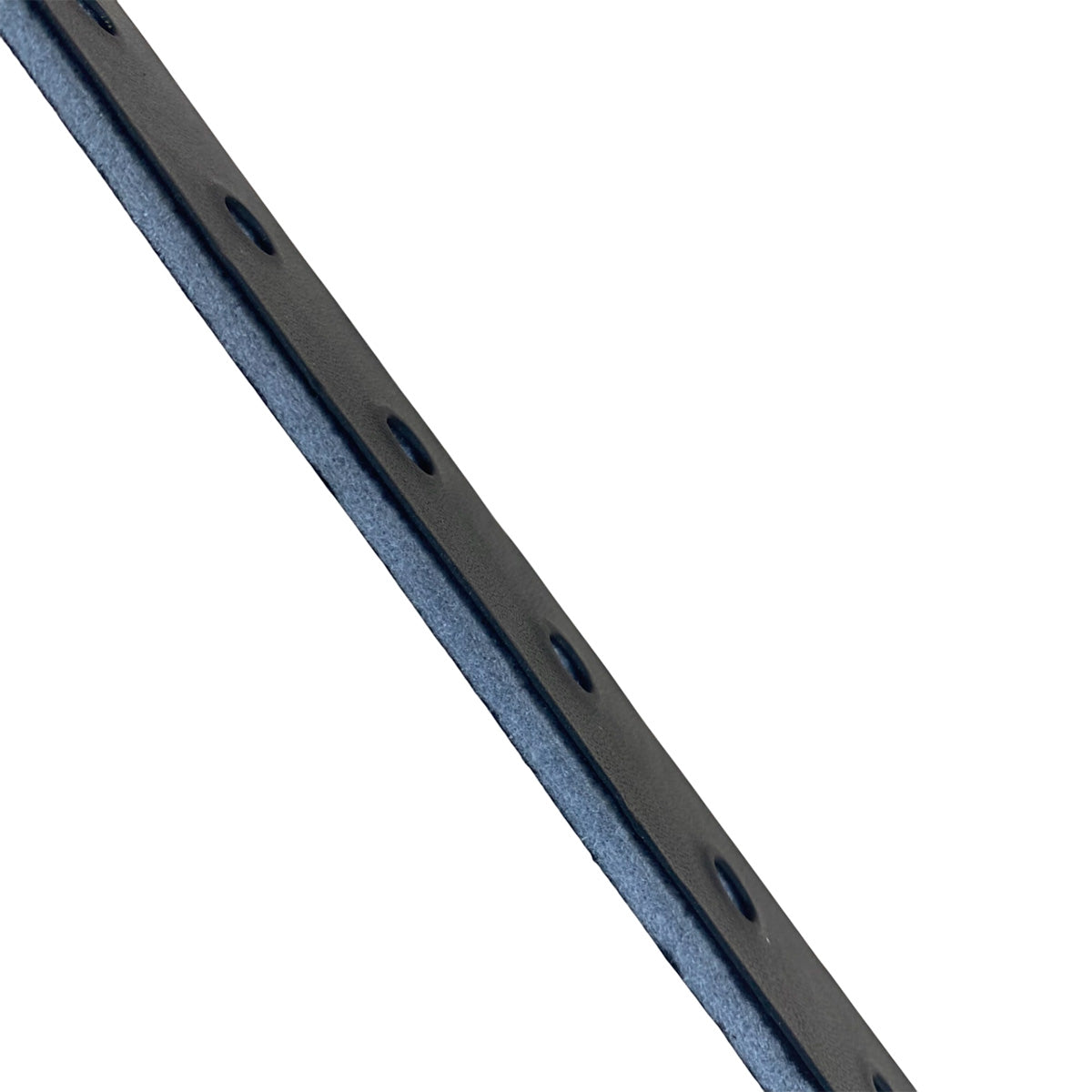 Contre sanglon en cuir de croupon étiré DELLA - Radermecker - NOIR