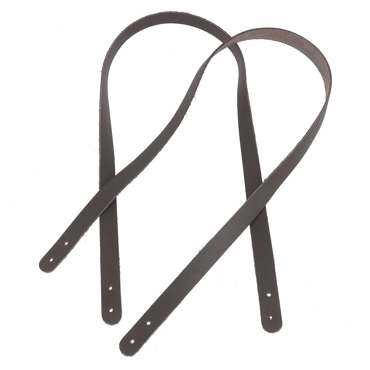 Paire de anses en cuir pour sac - 15mm - 75cm - Deco Cuir