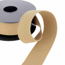 Sangle en Coton 30mm - BEIGE - Bobine de 5 mètres - Deco Cuir